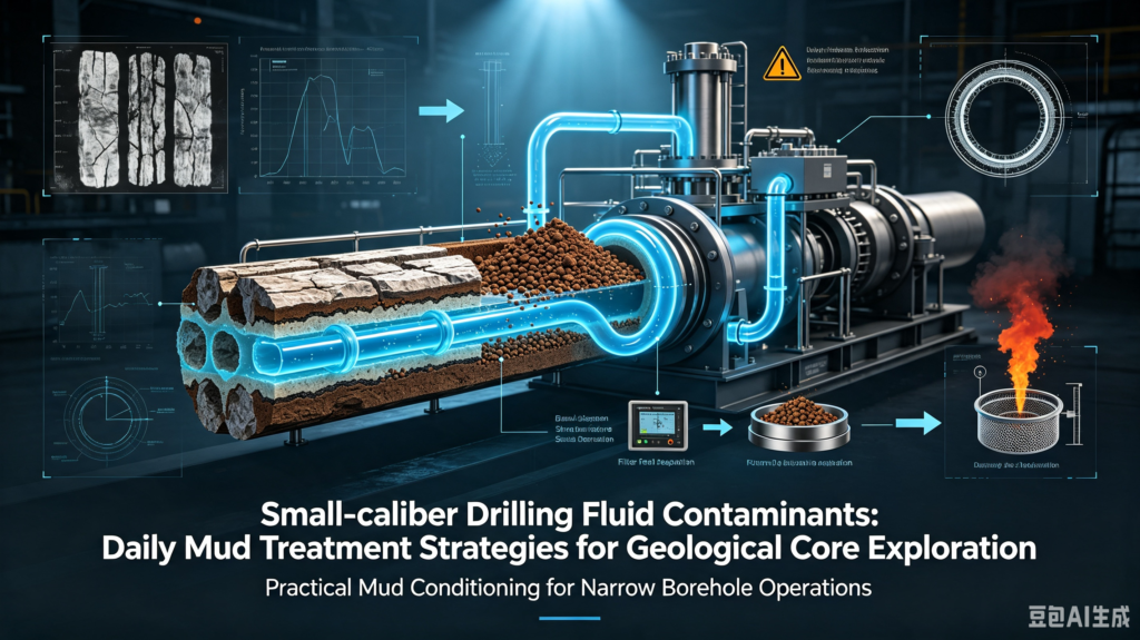 Small-caliber Drilling Fluid Contaminants: Daily Mud Treatment Strategies for Geological Core Exploration