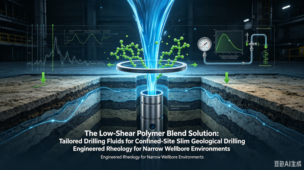 The Low-Shear Polymer Blend Solution: Tailored Drilling Fluids for Confined-Site Slim Geological Drilling
